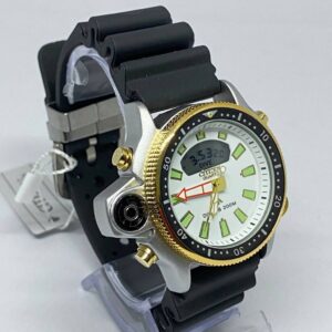 Relógio Casio Preto E Dourado com Pulseira de Borracha no Atacado e Dropshipping