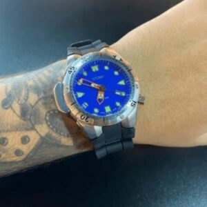 Relógio Citizen Azul com Pulseira de Silicone no Atacado e Dropshipping
