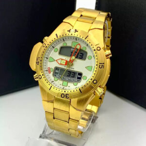 Relógio Citizen Diver 200M Dourado com Pulseira de Aço Inoxidável no Atacado e Dropshipping