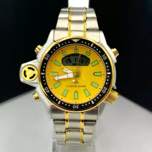 Relógio Citizen Diver B Amarelo com Pulseira de Aço Inoxidável no Atacado e Dropshipping