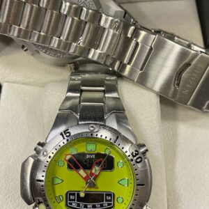 Relógio Citizen Divers 200M Amarelo com Pulseira de Aço Inoxidável no Atacado e Dropshipping
