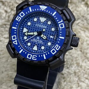 Relógio Citizen Eco-Drive Azul com Pulseira de Silicone no Atacado e Dropshipping Ref. 15ACD