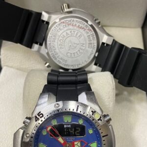 Relógio Citizen Promaster Azul com Pulseira de Borracha no Atacado e Dropshipping