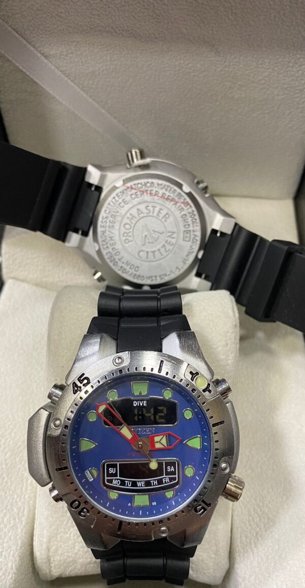 Relógio Citizen Promaster Azul com Pulseira de Borracha no Atacado e Dropshipping