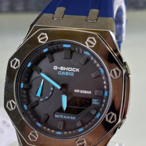 Relógio Gshock Azul E Preto com Pulseira de Silicone no Atacado e Dropshipping