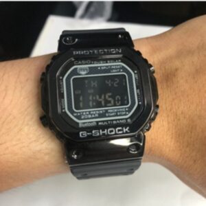 Relógio Gshock Bluetooth Solar Preto com Pulseira de Resina no Atacado e Dropshipping