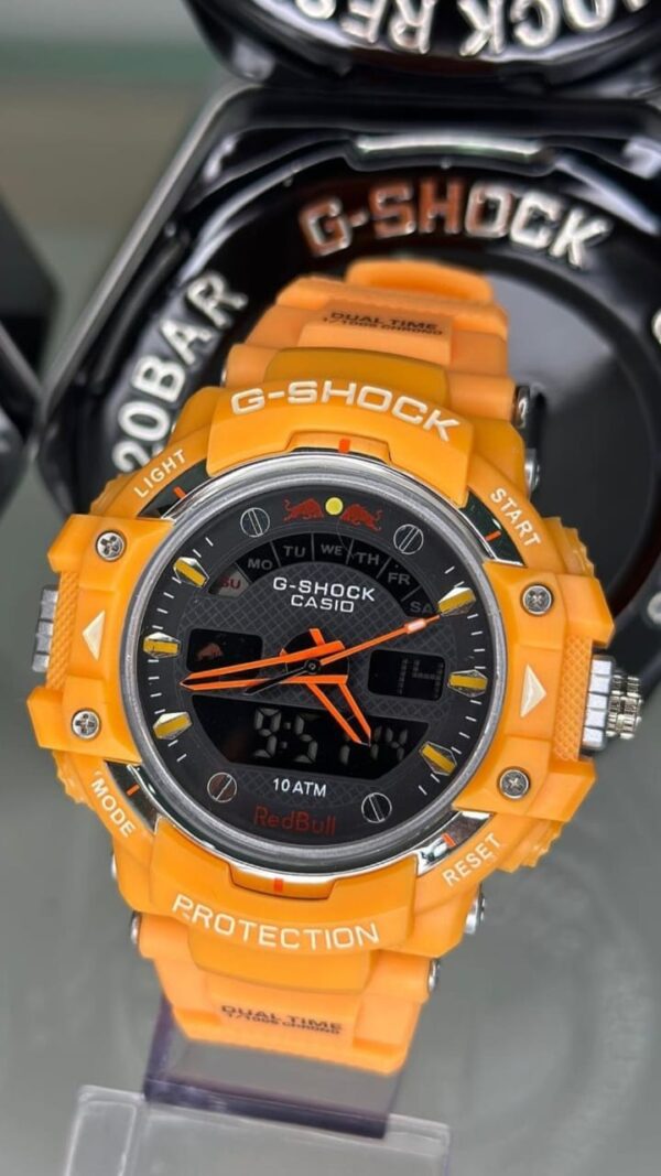 Relógio Gshock Casio Laranja com Pulseira de Resina no Atacado e Dropshipping