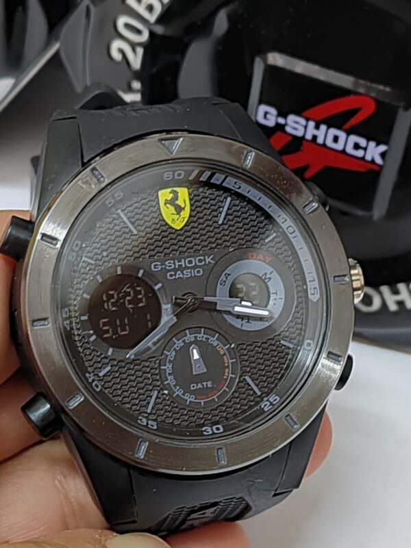Relógio Gshock Casio Preto com Pulseira de Borracha no Atacado e Dropshipping