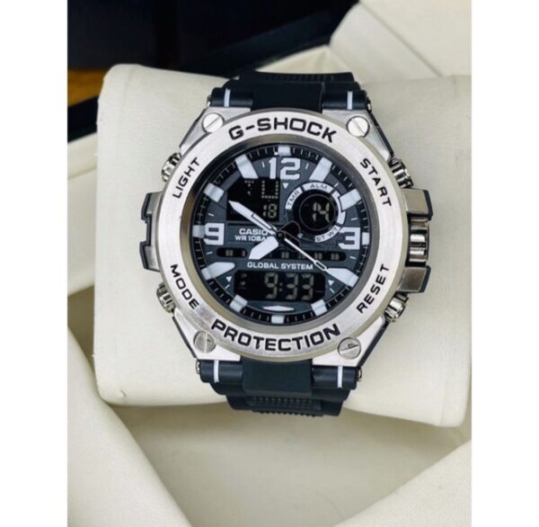 Relógio Gshock Casio Preto com Pulseira de Borracha no Atacado e Dropshipping Ref. 1C89A