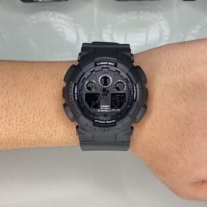 Relógio Gshock Casio Preto com Pulseira de Borracha no Atacado e Dropshipping Ref. D9EF7