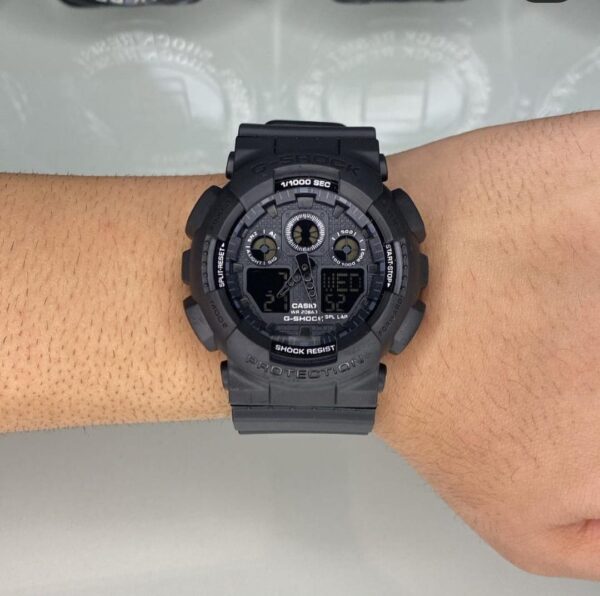 Relógio Gshock Casio Preto com Pulseira de Borracha no Atacado e Dropshipping Ref. D9EF7