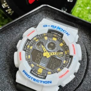 Relógio Gshock G-Shock Branco E Preto com Pulseira de Silicone no Atacado e Dropshipping