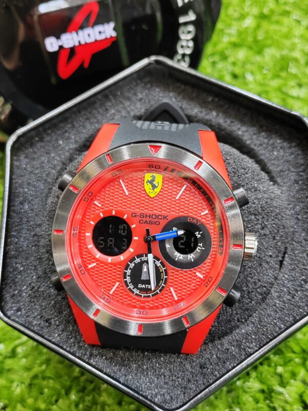 Relógio Gshock G-Shock Casio Red Red com Pulseira de Silicone no Atacado e Dropshipping