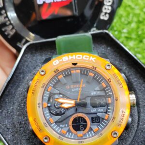 Relógio Gshock G-Shock Laranja Verde com Pulseira de Silicone no Atacado e Dropshipping