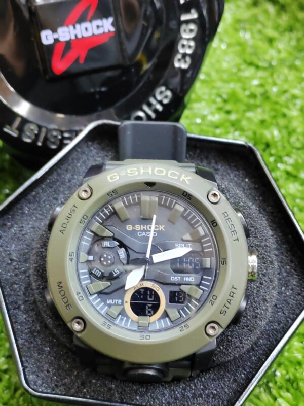 Relógio Gshock G-Shock Verde Militar com Pulseira de Plástico no Atacado e Dropshipping