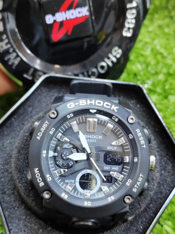 Relógio Gshock Modelo Robust Black Preto com Pulseira de Resina no Atacado e Dropshipping