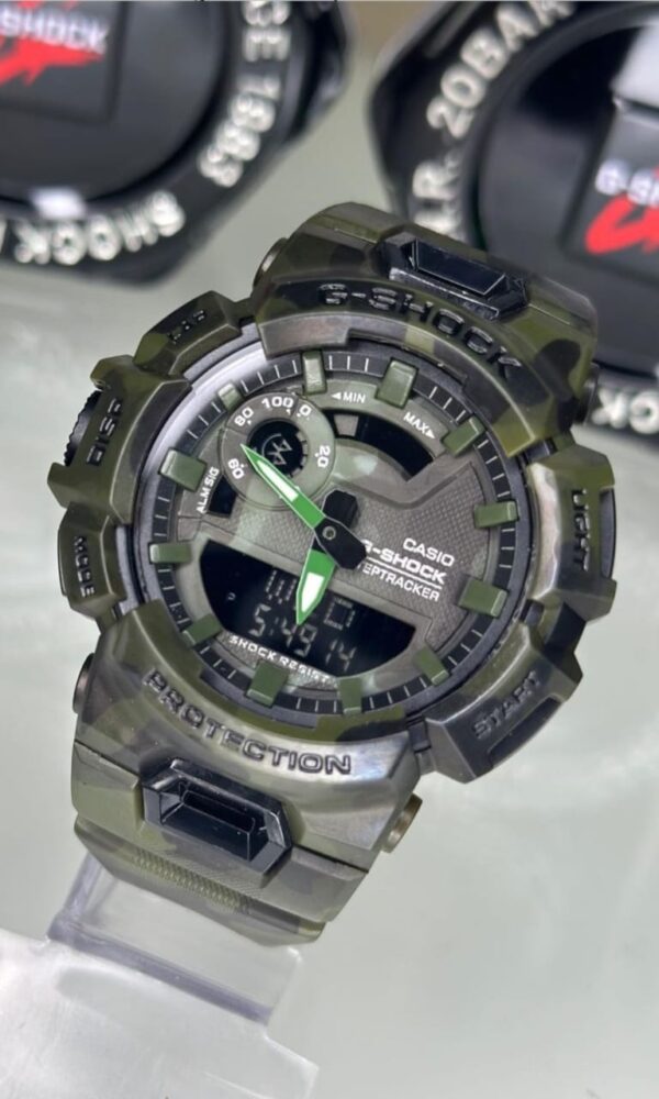Relógio Gshock Mudmaster Verde Camuflado com Pulseira de Resina no Atacado e Dropshipping