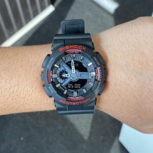 Relógio Gshock Não Especificado Preto E Vermelho com Pulseira de Não Especificado no Atacado e Dropshipping