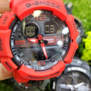 Relógio Gshock Red Transformer Vermelho com Pulseira de Borracha no Atacado e Dropshipping