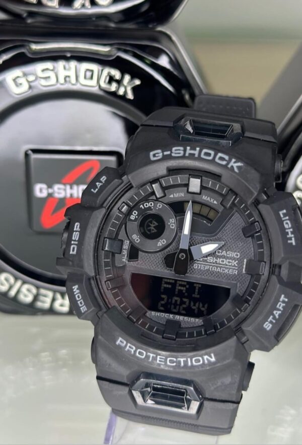 Relógio Gshock Steptracker Preto com Pulseira de Plástico no Atacado e Dropshipping