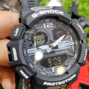 Relógio Gshock Transformers Preto com Pulseira de Borracha no Atacado e Dropshipping