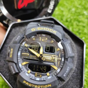 Relógio Gshock Transformers Preto E Amarelo com Pulseira de Resina no Atacado e Dropshipping