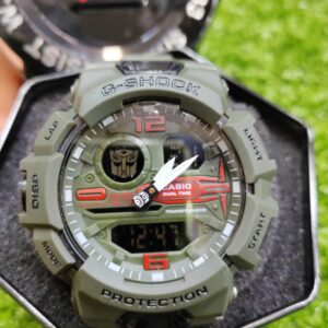 Relógio Gshock Transformers Verde no Atacado e Dropshipping Ref. 20F6B