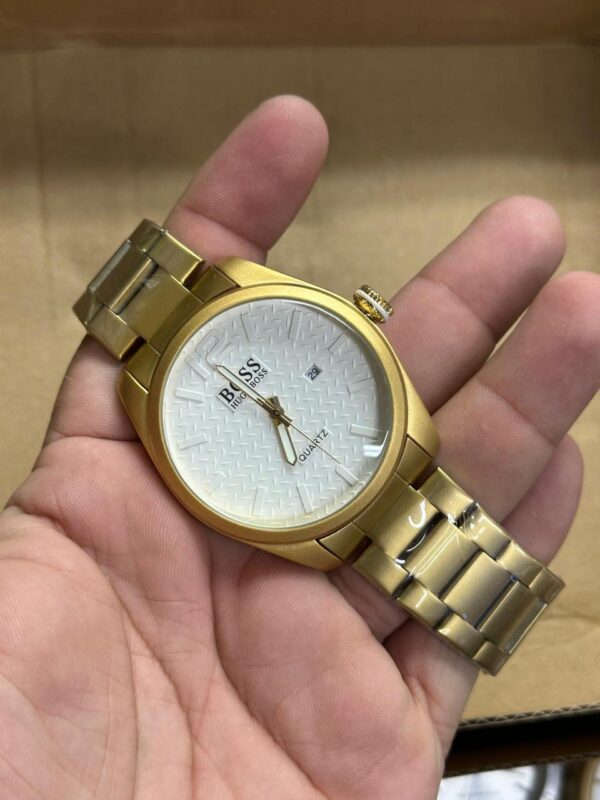 Relógio Hugo Boss Dourado no Atacado e Dropshipping
