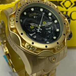 Relógio Invicta Dourado no Atacado e Dropshipping Ref. E2B12