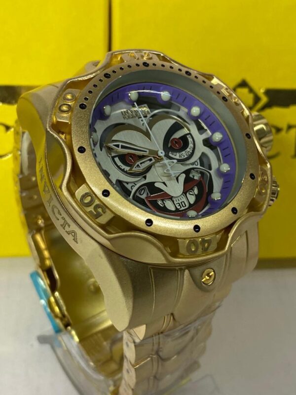 Relógio Invicta Modelo Não Especificado Ouro com Pulseira de Metal no Atacado e Dropshipping