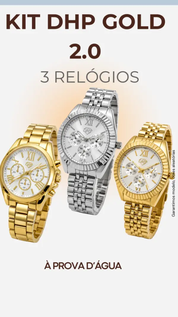 Relógio Kits De no Atacado e Dropshipping Ref. 1F386