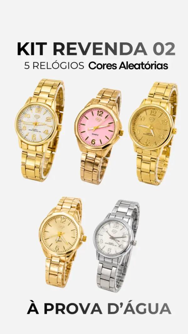 Relógio Kits De no Atacado e Dropshipping Ref. 5BFC2