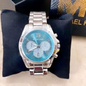 Relógio Michael Kors Feminino Azul com Pulseira de Aço Inoxidável no Atacado e Dropshipping